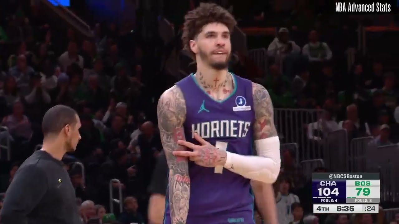 LaMelo Ball | Charlotte Hornets at Boston Celtics | Full Box Score