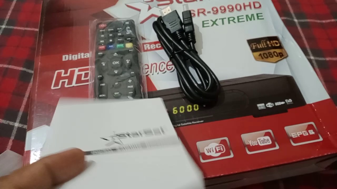 unboxing Star Sat sr 9990 hd extreme