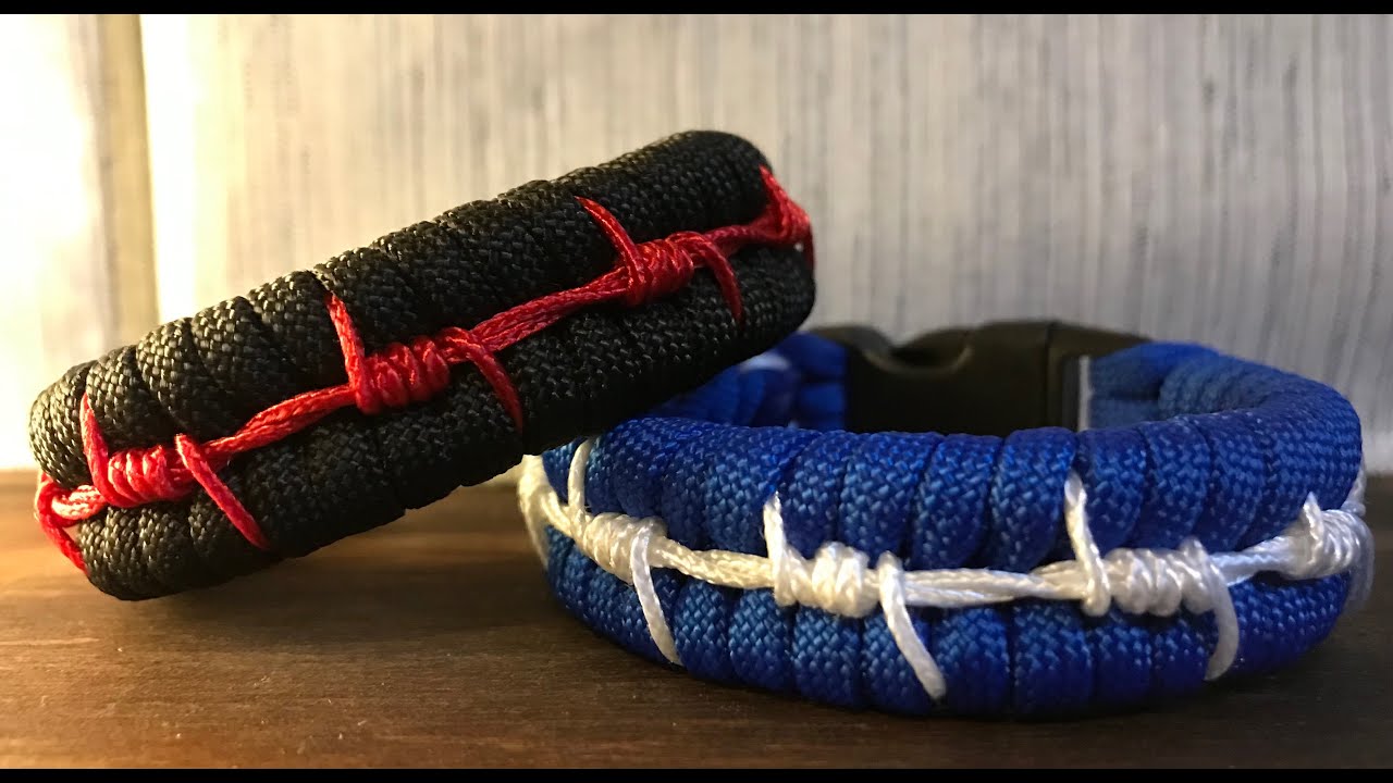 HOW TO: Barbed wire paracord bracelet tutorial