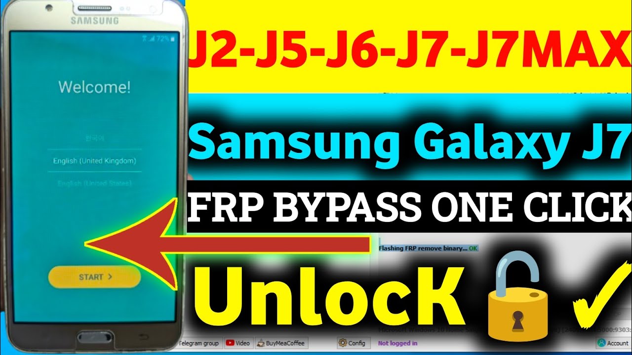 Samsung Galaxy J7 Frp Remove | SAMSUNG J7 Google Account Reset Free By 