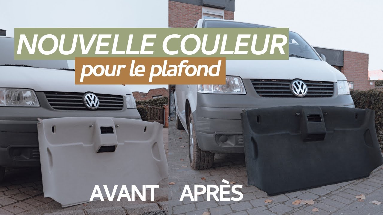 3. PEINDRE le CIEL DE TOIT de son VAN  - Aménagement Fourgon aménagé VW T5 T6 #vanlife