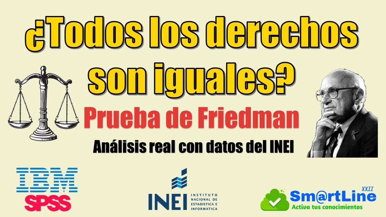 📈 ¿Los derechos políticos son igualmente respetados en el Perú? Prueba Friedman con datos del INEI 📊