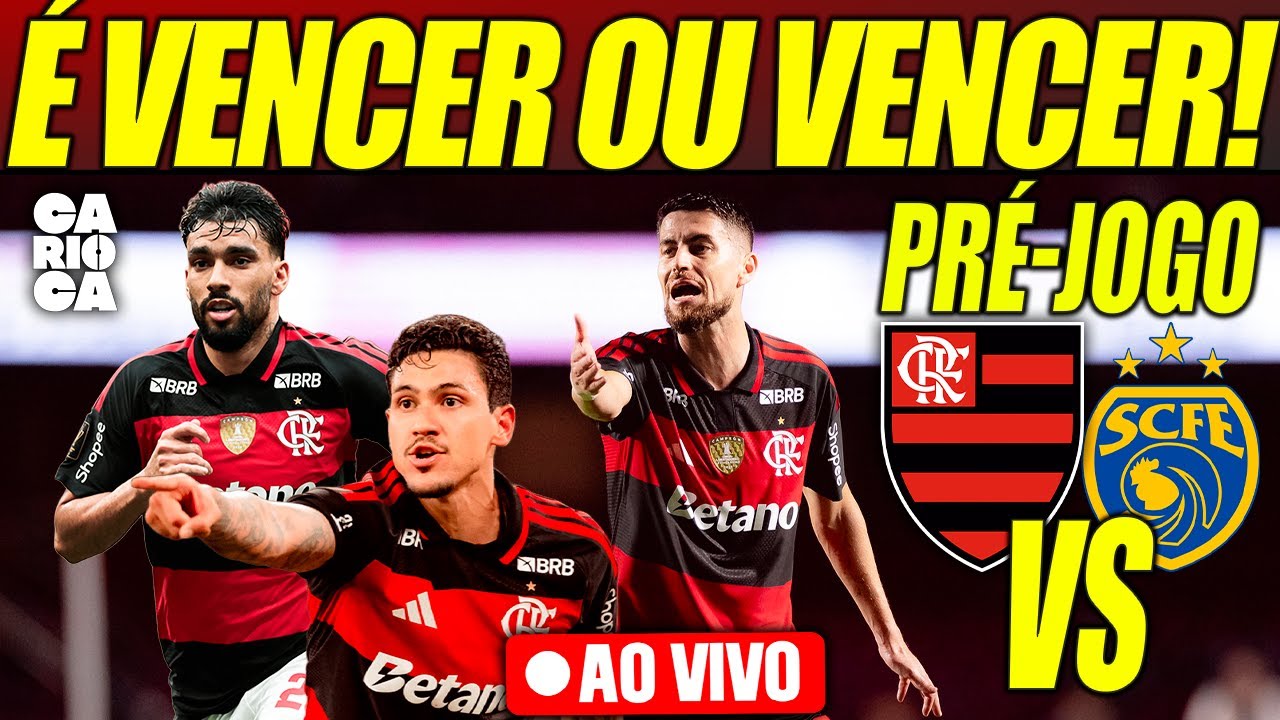 PRÉ JOGO FLA X SC!! É VENCER OU VENCER!