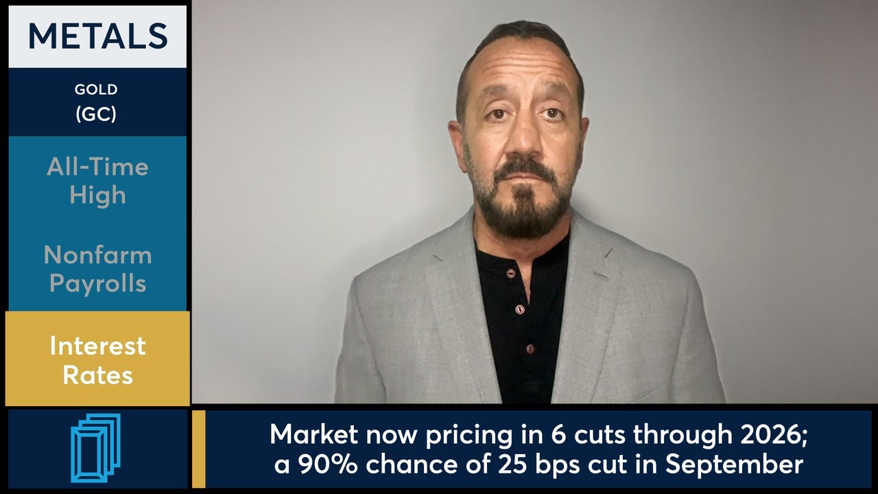 Gold futures reached new all-time high on rate cut expectations. 9/5/25
