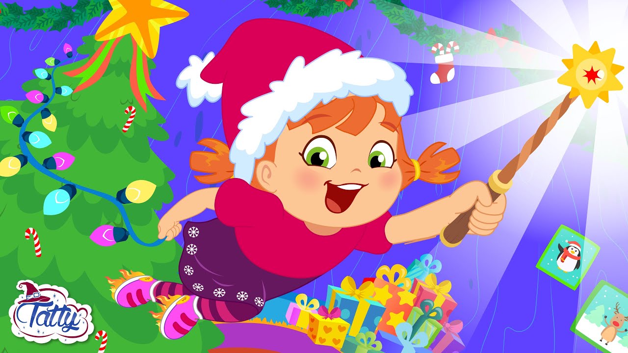 Татти и вълшебната коледна история 🎅🤶 Добрата малка вещица Татти Нова серия