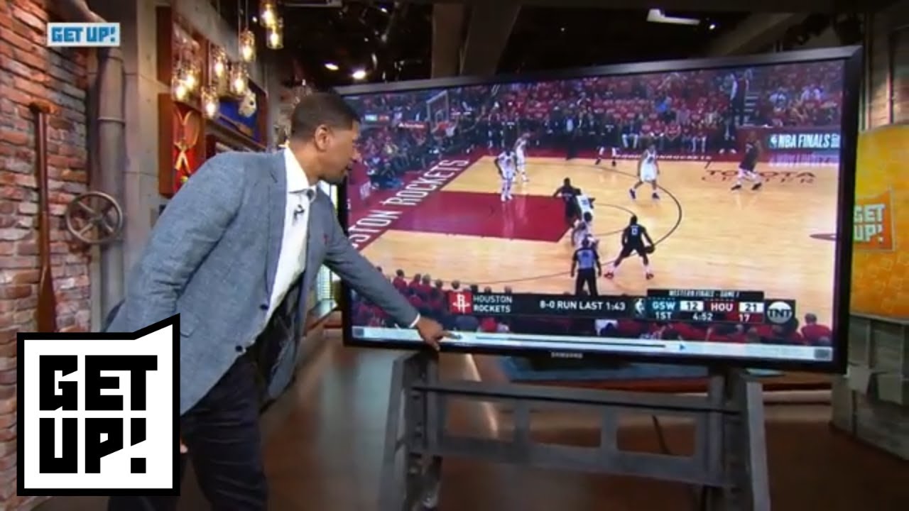 Jalen Rose breaks down film from Warriors' Game 1 win over Rockets | Get Up! | ESPN