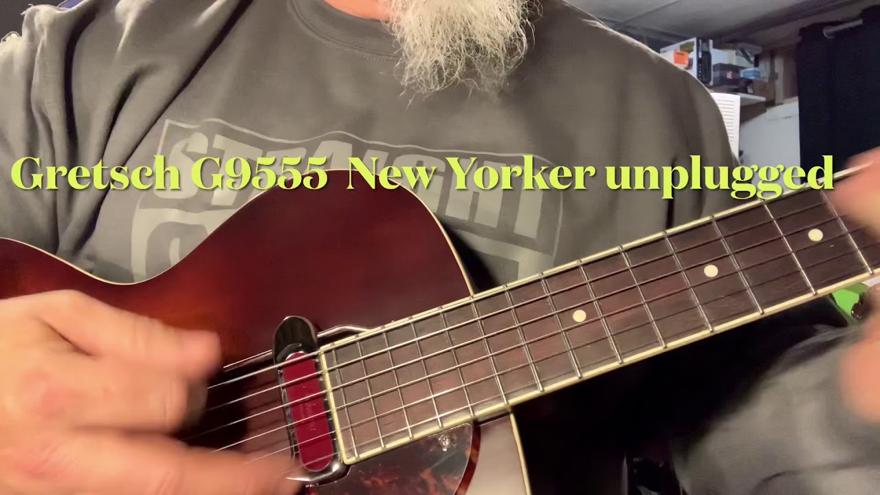 Gretsch G9555 New Yorker unplugged