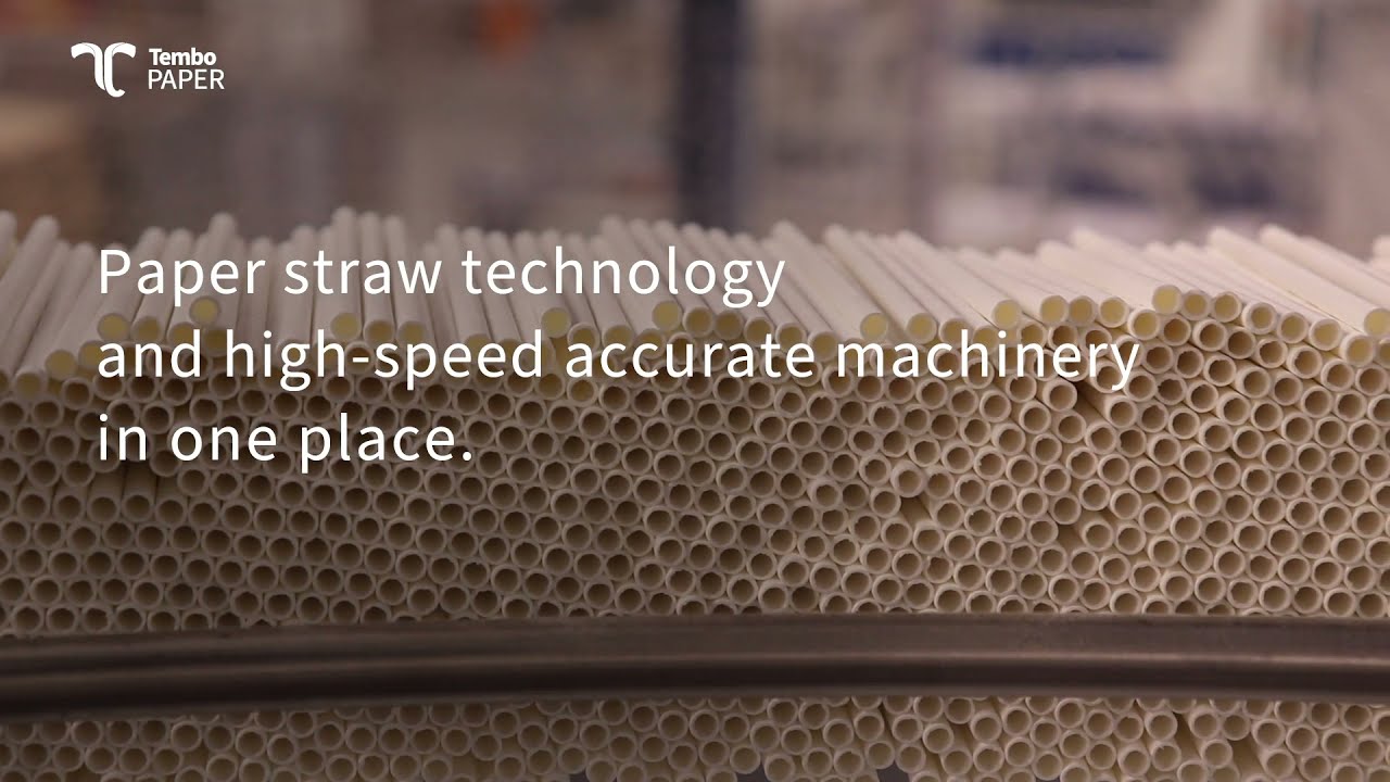 Tembo Paper straw latest machine technology