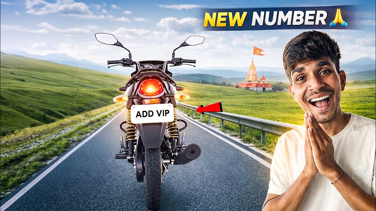 Bike Ka Number plate Lagate Hi Kuch amazing Ho Gaya 😱🔥