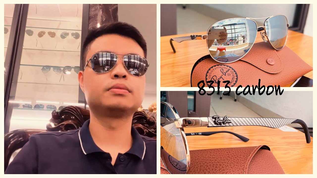 Rayban 8313 carbon và rb3025 gradient authentic xách tay săn sale  #authentic #chínhhãng #rayban