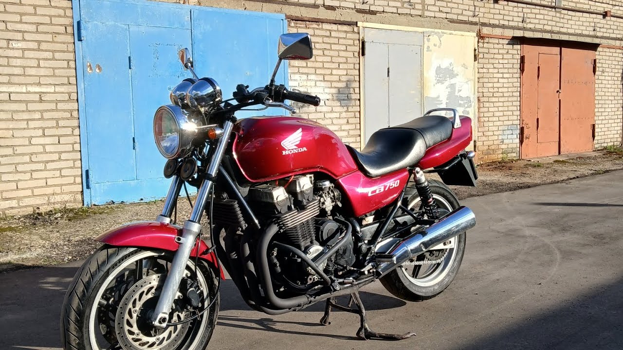 Honda cb750 обзор и тест -драйв