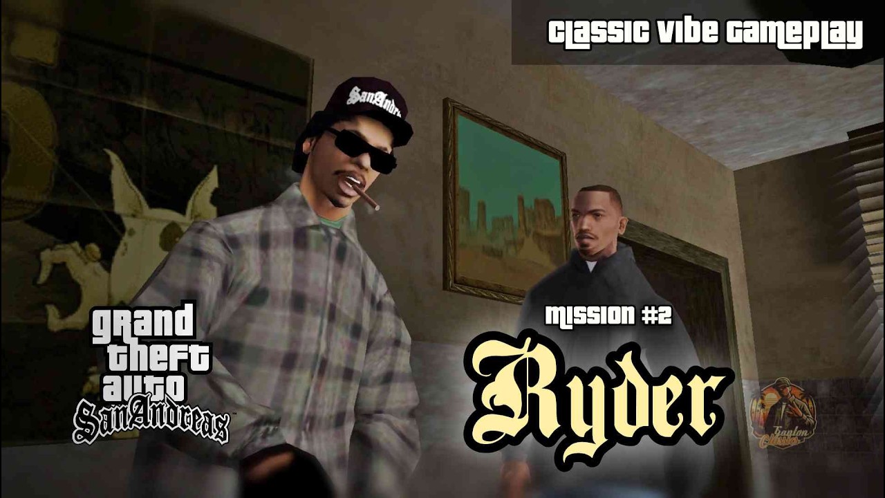 Ryder | GTA San Andreas Mission #2 (Lore Friendly Modded Gameplay)