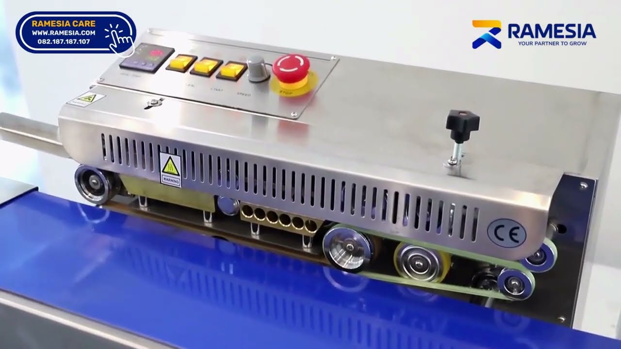 Powerfull Continuous Band Sealer Hualian FR-770I/770II | Mesin Sealer Plastik & Aluminium Foil