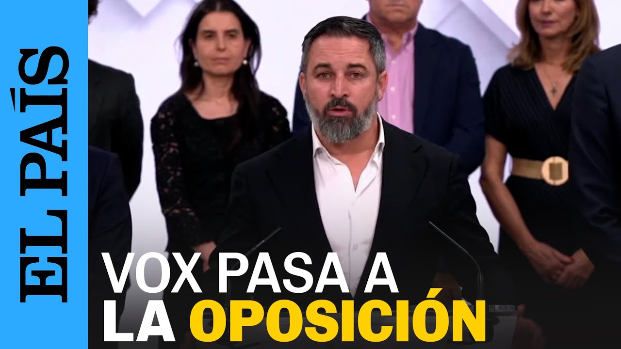 VOX | ABASCAL rompe con los pactos regionales con el PP de FEIJÓO | EL PAÍS