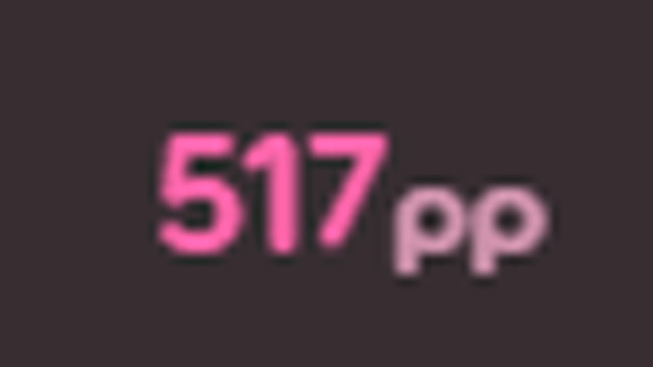 How to get 500pp in less than a minute... (FAITH)
