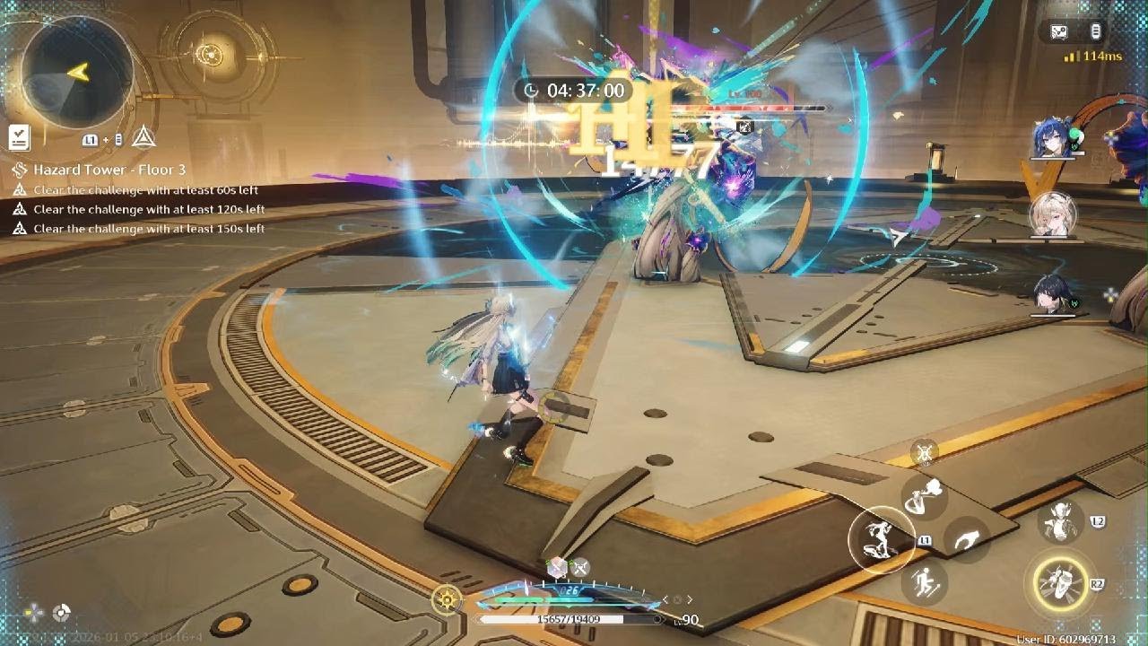 Wuthering Waves 3.0 - ToA Middle Tower with 6* Iuno, Lynae and Rover