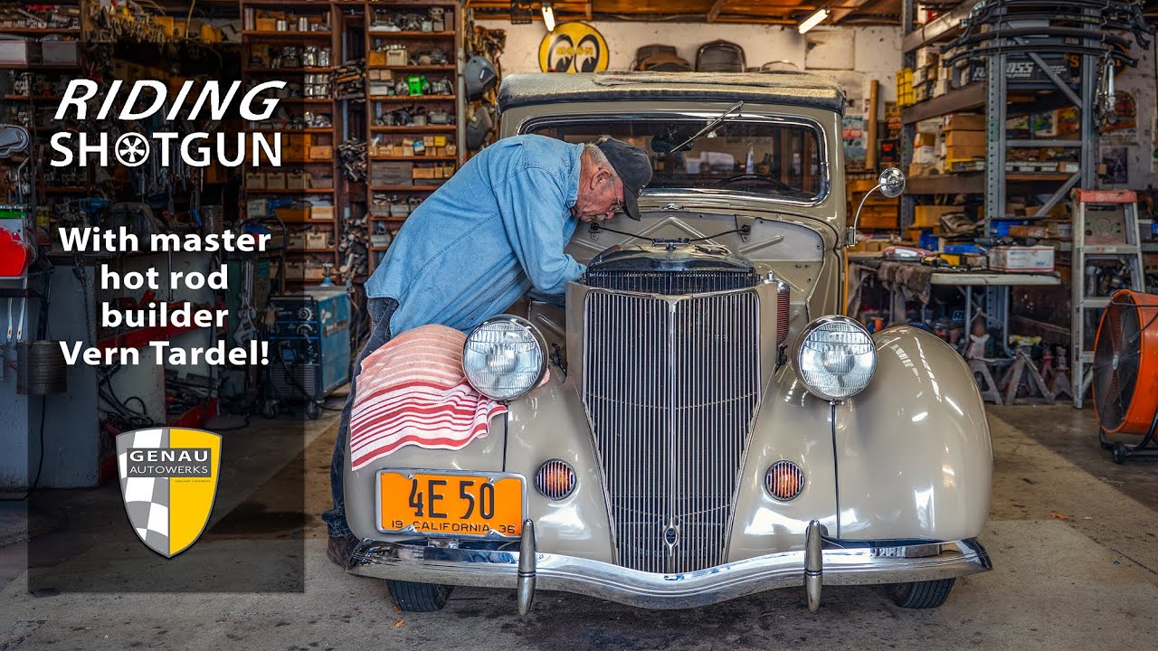 Верн Тардел, человек, написавший книгу о хот-родах Ford!