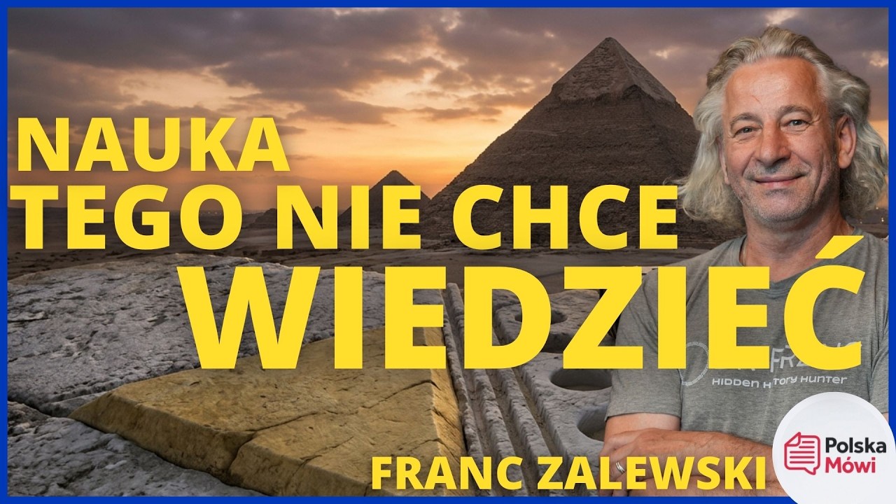 Ślady maszyn przy piramidach. Dlaczego nikt o tym nie m&oacute;wi? - Franc Zalewski