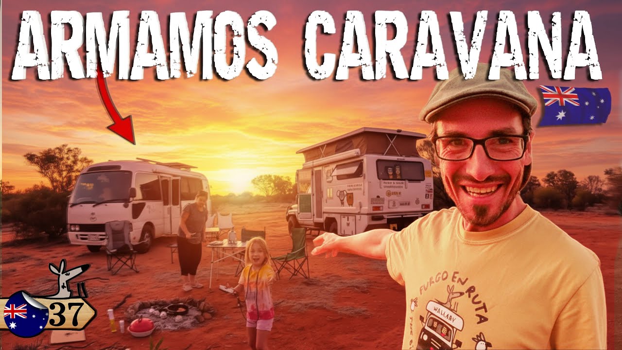 As&iacute; es la VIDA CAMPER compartida 😳⚠️( y en el lugar M&Aacute;S RARO DE AUSTRALIA) Coober Pedy