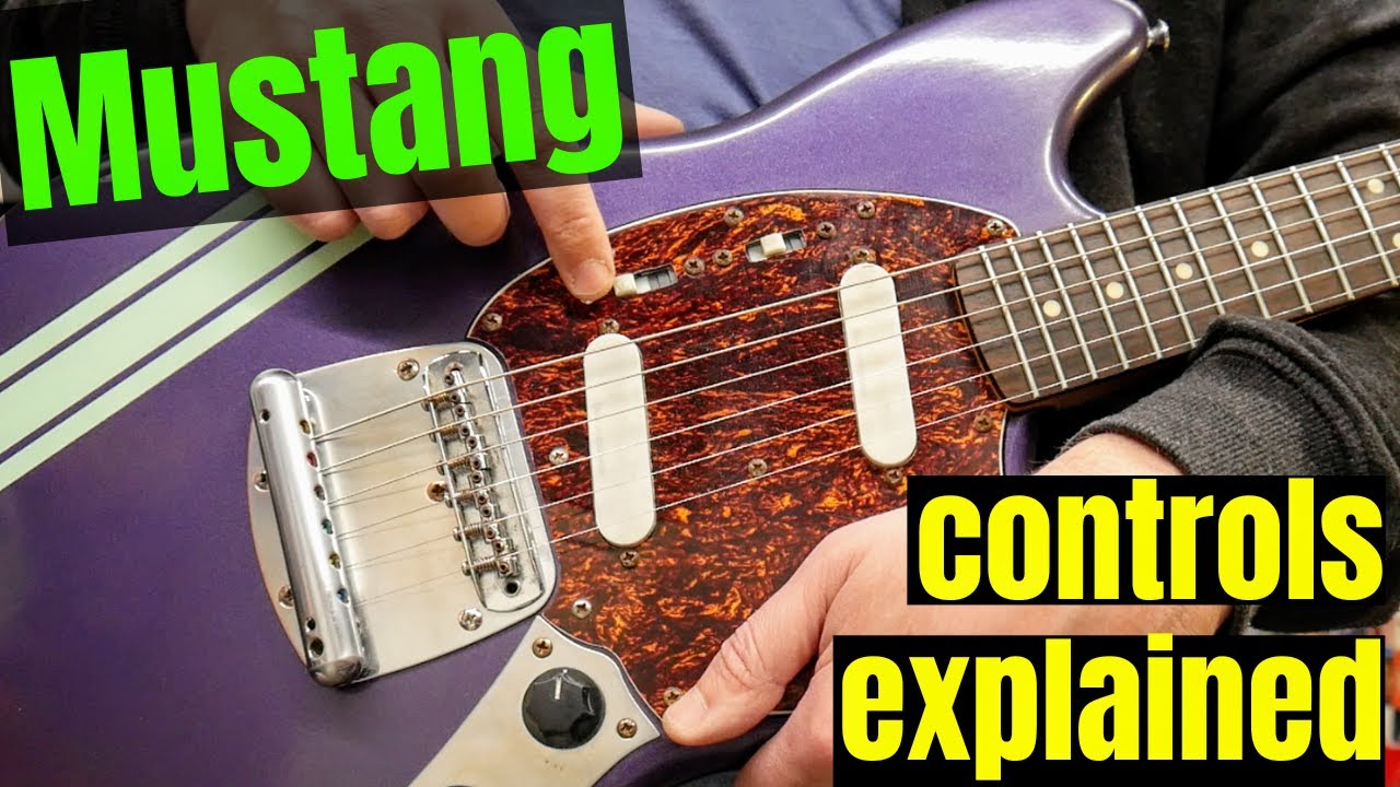 Fender Mustang Guitar Controls Explained