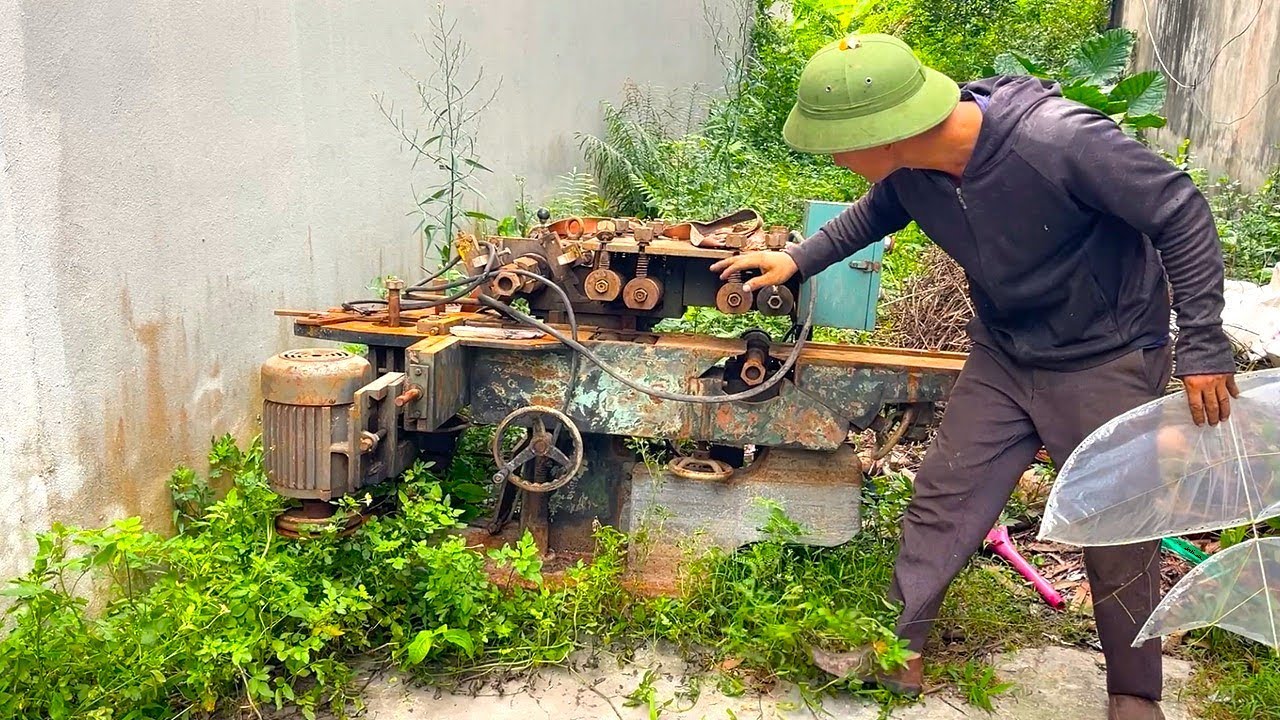 Extreme Restoration of a Severely Rusted HITACHI 3-in-1 Woodworking Machine