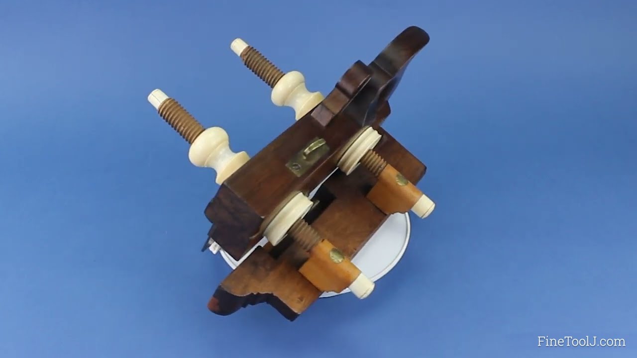 Woodworking Plow Planes, some of the most beautiful tools ever made.