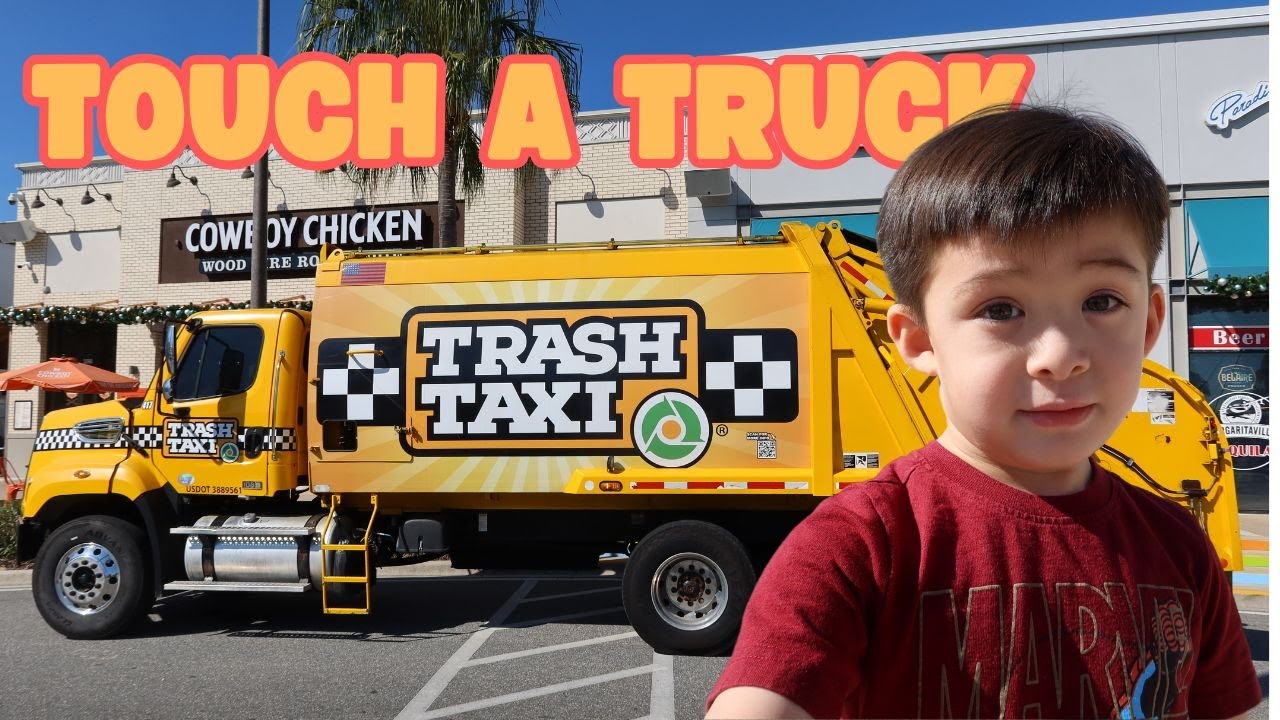 FIRE TRUCKS AND GARBAGE TRUCKS at TOUCH A TRUCK Kissimmee!
