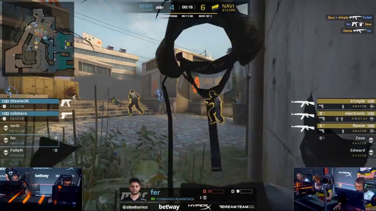 Ниндзя Fer MIBR vs NAVI