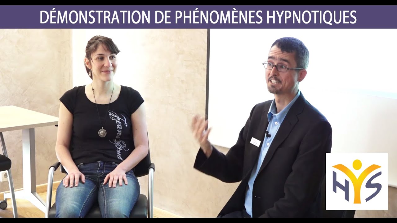 Démonstration de phénomènes hypnotiques - Formation HSR