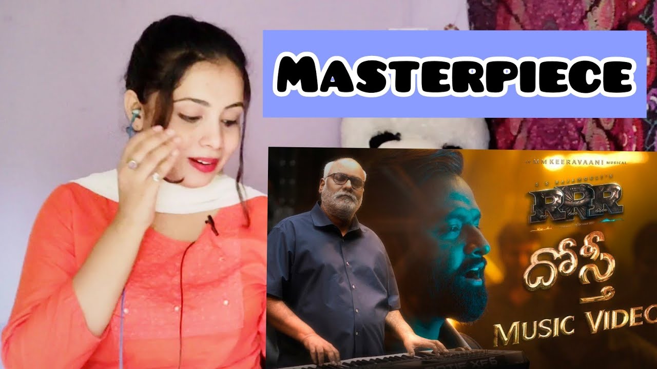 Dosti Music Video (Telugu) | Reaction | - RRR - HemaChandra, | NTR, Ram Charan | SS Rajamouli