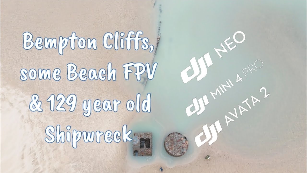 3 Drones visit the beach and find a 129 year old Shipwreck 