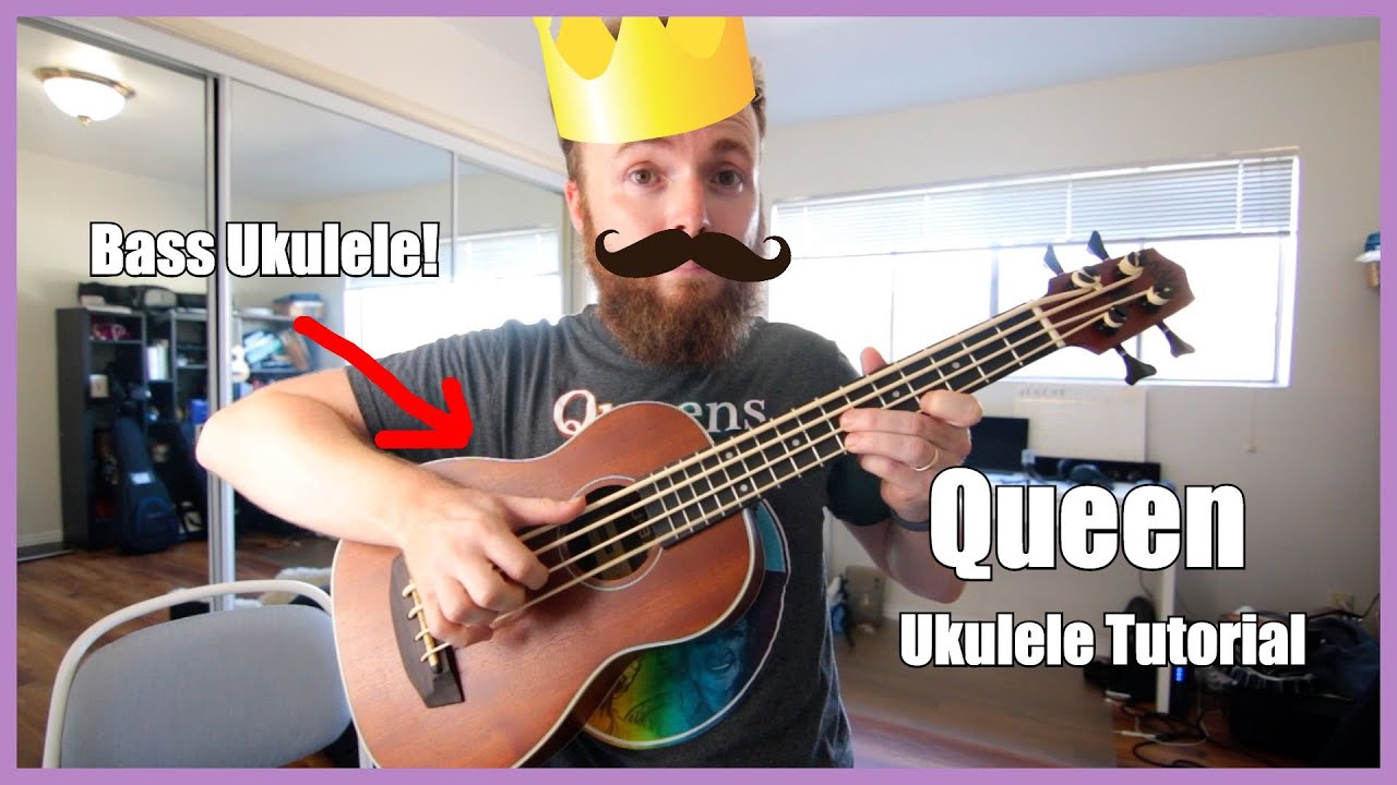 Under Pressure - Queen & David Bowie (Ukulele Tutorial)