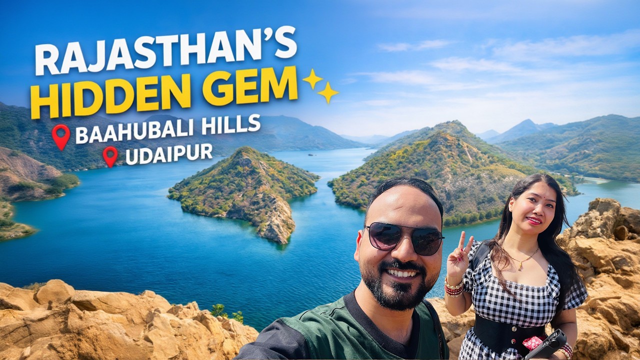 Udaipur Ka Hidden Gem 😍 | Baahubali Hills Travel Vlog Rajasthan @ShubhRiyaChronicles