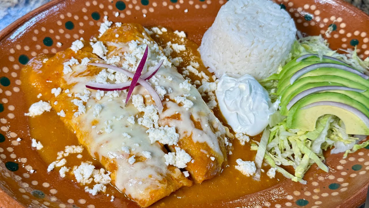 ENCHILADAS DE FRIJOLES PARA CUARESMA / RECETAS MEXICANAS / COMIDA MEXICANA 