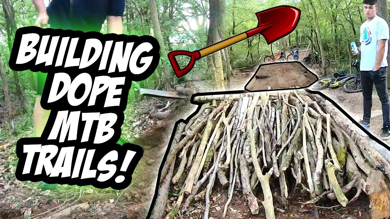 Building BRAND NEW MTB TRAILS with Gap Jumps! [PART 2]