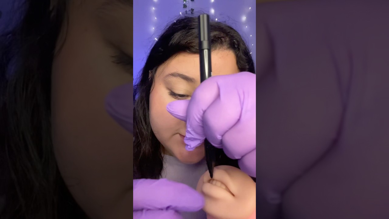 ✨asmr✨ PIERCING POR 1 REAL! #asmr #dormir #whispering #sonsdeboca