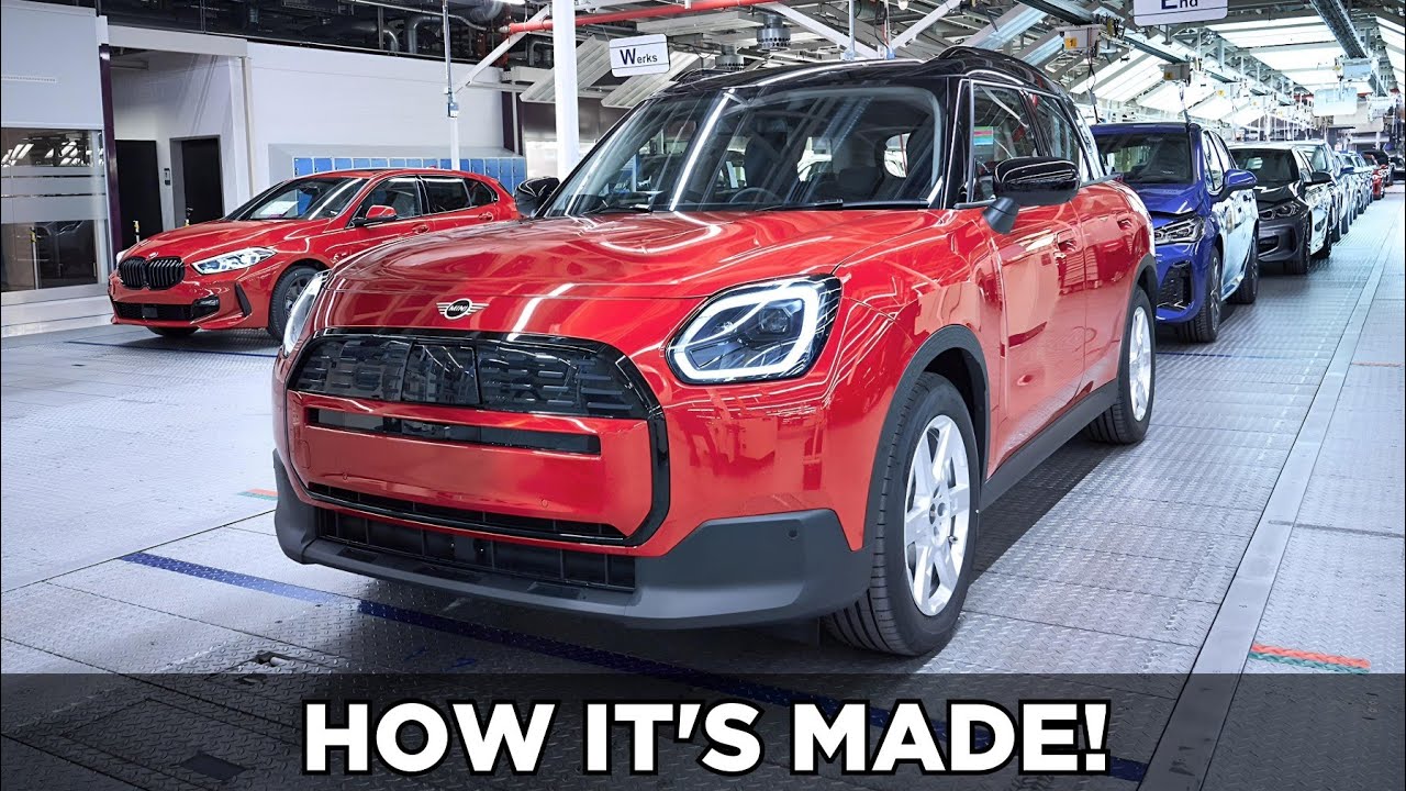 PRODUCTION of 2024 MINI Countryman Electric in Leipzig Plant