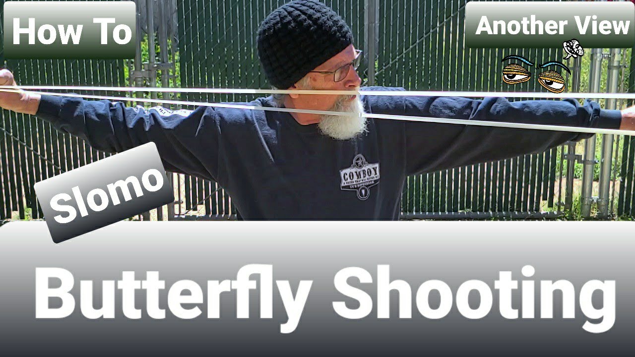 Butterfly Slingshot Shooting Another View