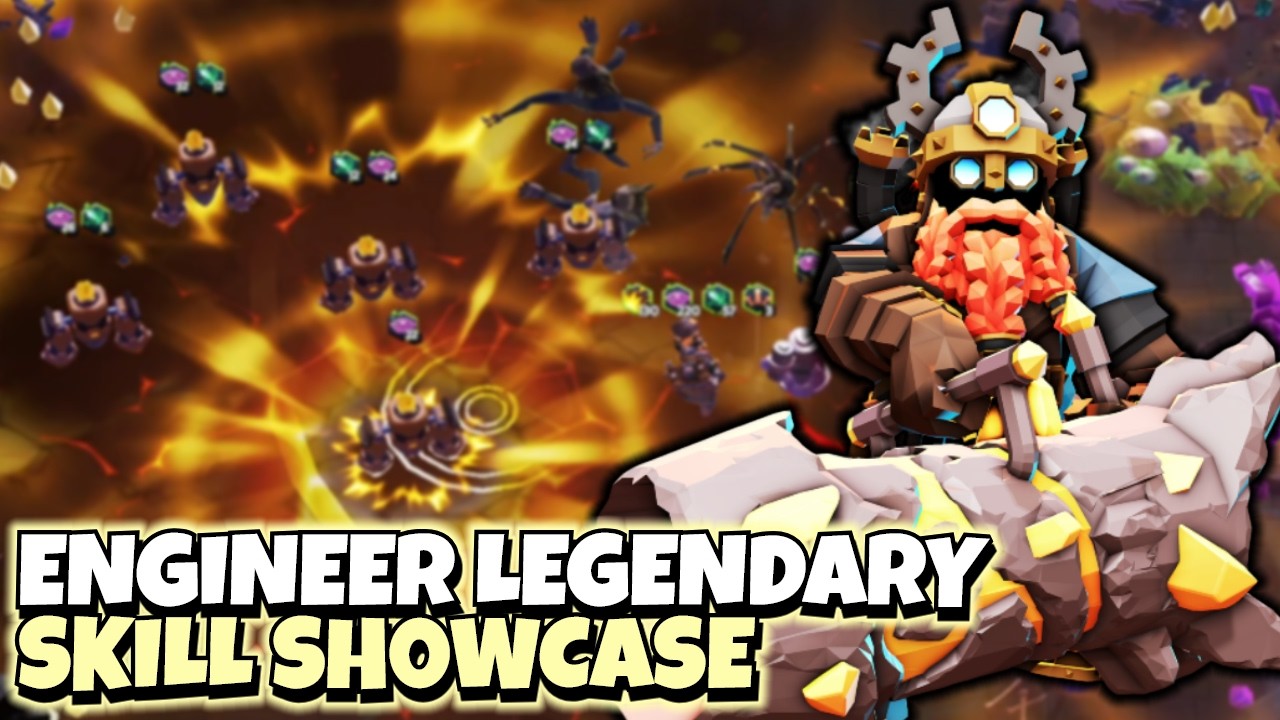 Pushing The Limit Of The New Engineer Legendary Skills!! | Soulstone Survivors