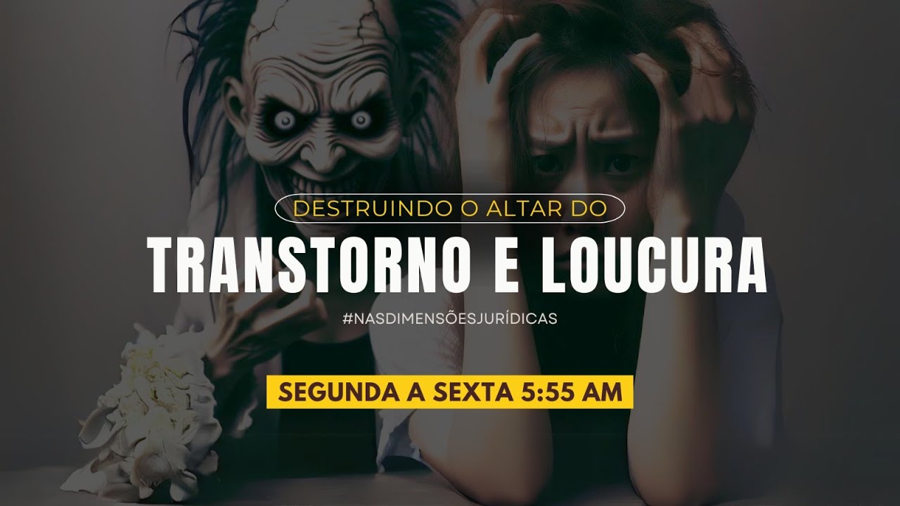 #IDENTIFICANDO ALTARES/ DESTRUINDO ALTARES DO TRANSTORNO E LOUCURA  - AP.AGNALDO FELIPE SILVA