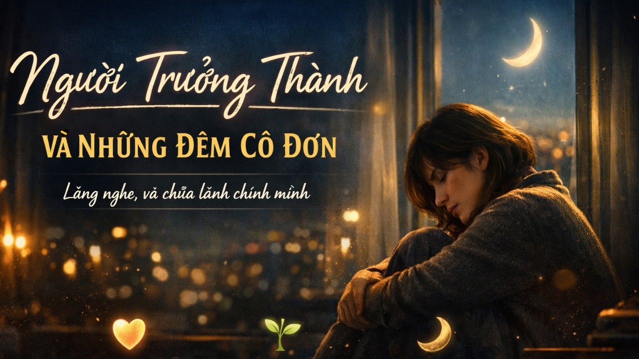 SỰ CÔ ĐƠN CỦA NGƯỜI TRƯỞNG THÀNH - NGHE ĐỂ THẤM | CHUYỆN ĐÊM MUỘN #10