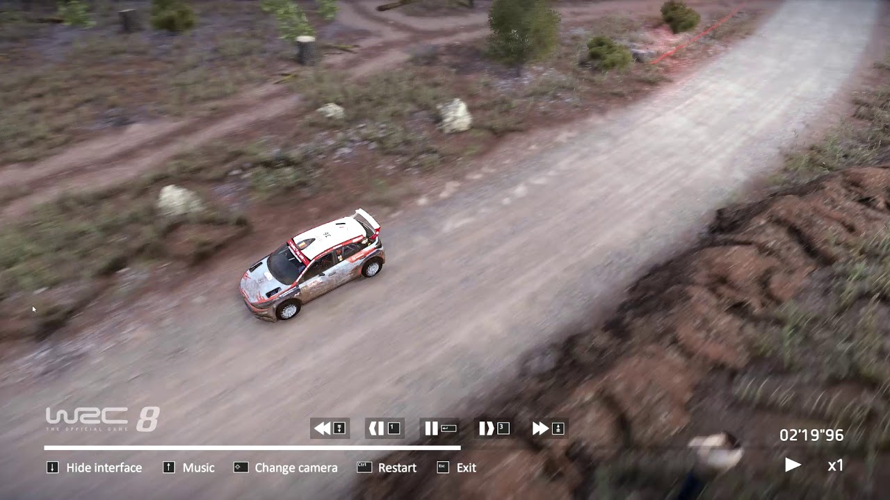 WRC8 2020 chile espigado