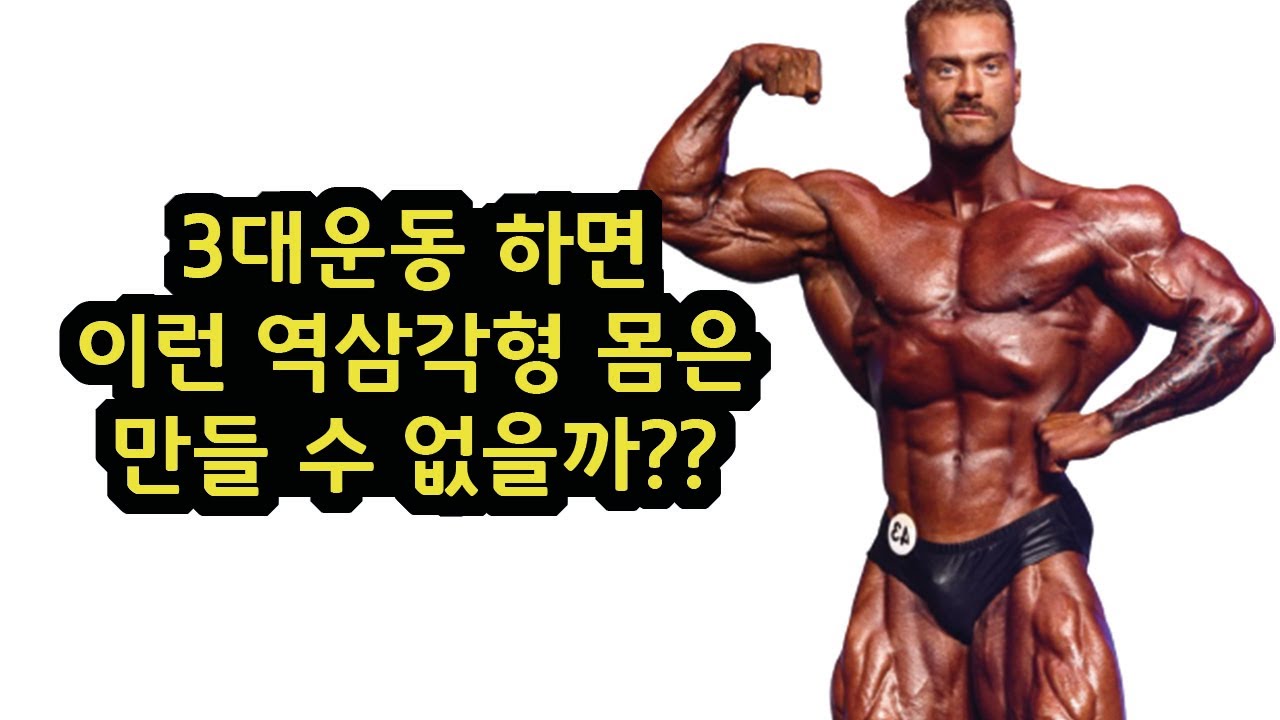 3대 운동하면 허리가 두꺼워질까??