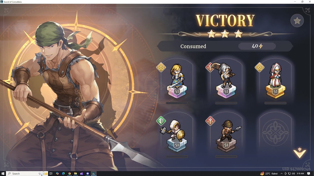 Weapon Trial 2 Stage 10 (Level 65) || 3 STAR || Char lvl 51 || Inc Char Build - Sword of Canvallaria