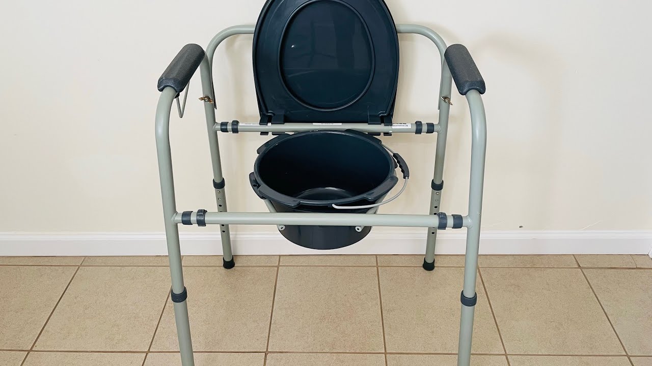 BEDSIDE COMMODE/EASY SETUP