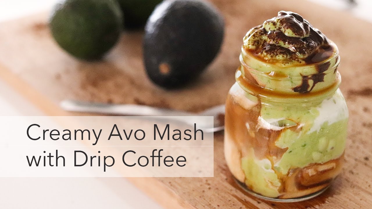 Easy Avocado Smoothie Recipe | With Coffee & No Blender Needed!