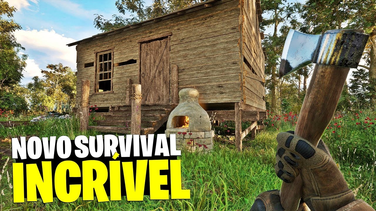ESSE NOVO SURVIVAL TA INCR&Iacute;VEL!! NOVO JOGO de SOBREVIV&Ecirc;NCIA COOPERATIVO 
