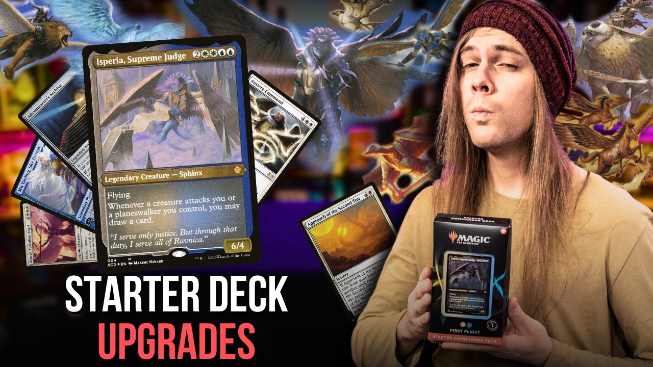 First Flight Deck Upgrade Guide - Starter Commander Deck Upgrades!