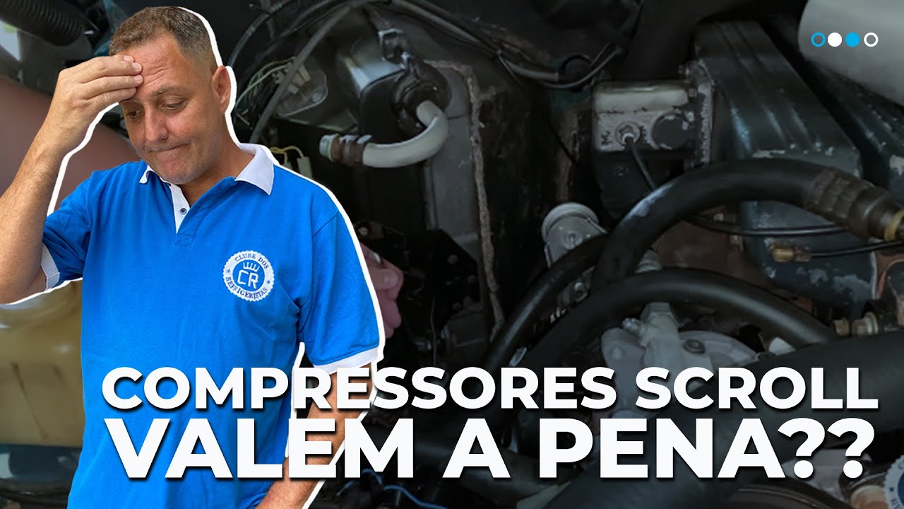COMPRESSORES DO MODELO SCROLL, VALEM A PENA?? DEIXA QUE EU TE EXPLICO!! 😱😱