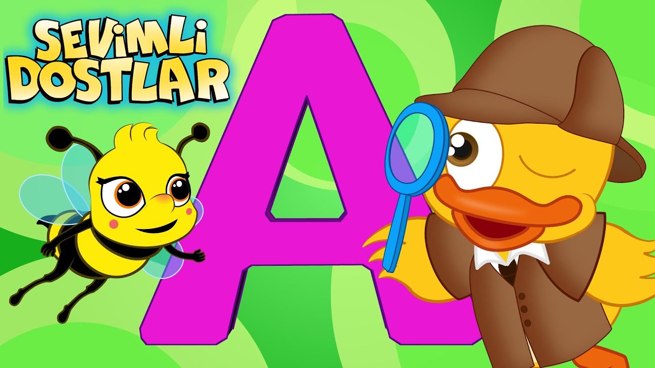 A Harfi ( YENİ ) ABC Alfabe 📚 | Bebek Şarkıları 2023 | &Ccedil;ocuk Şarkıları 2023 | Sevimli Dostlar